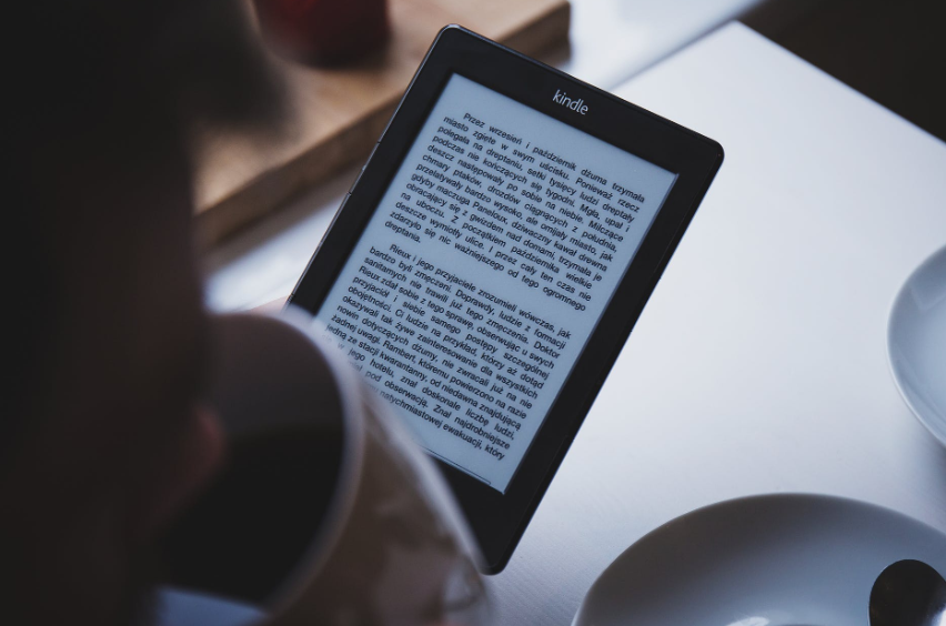 reading on kindle