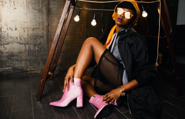 pink boots